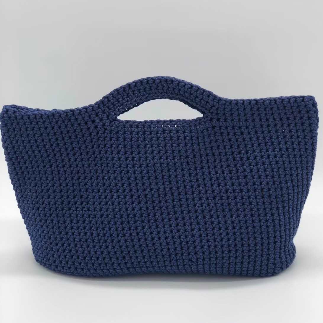 Handmadeハンドバック NAVY