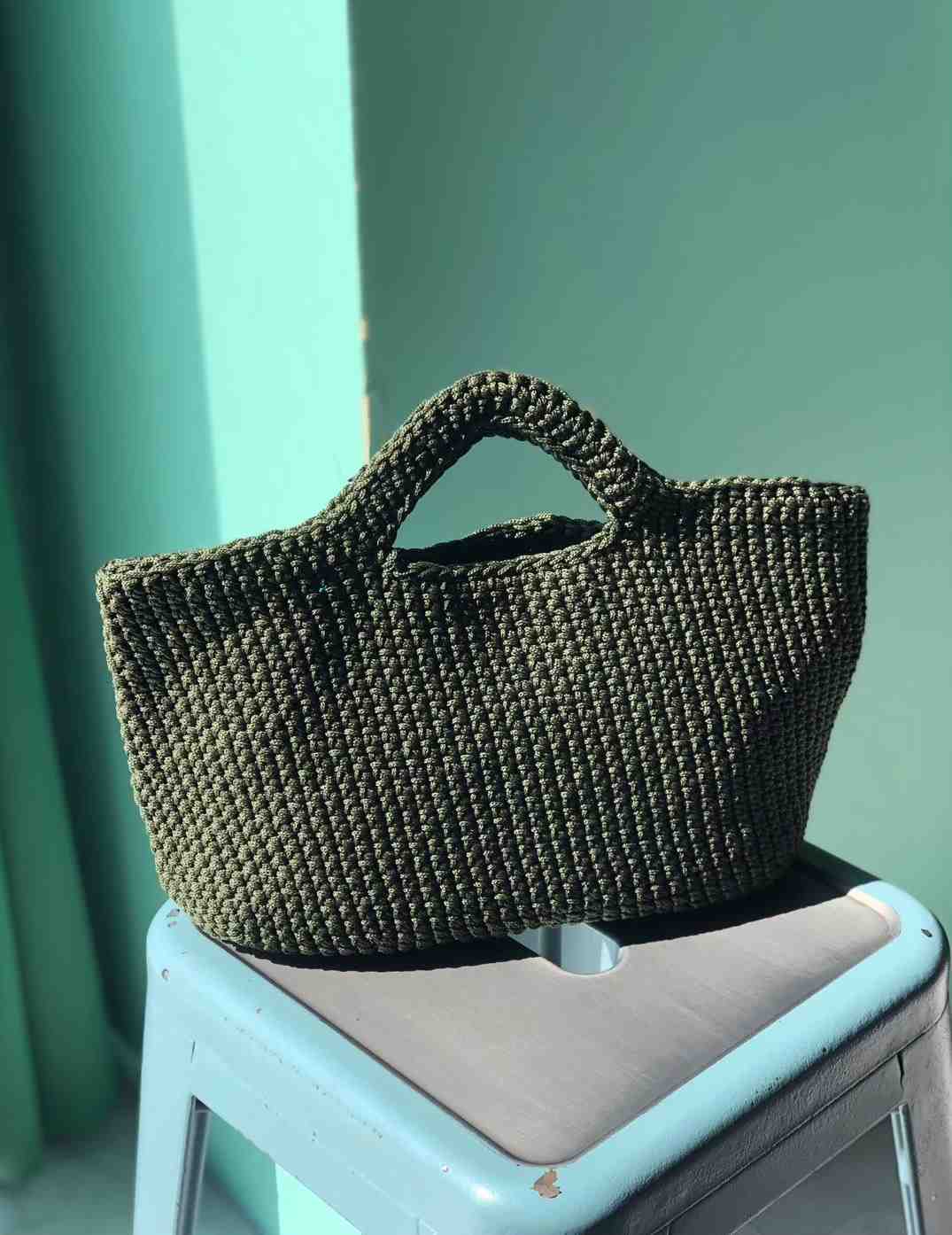 Handmadeハンドバック OLIVE