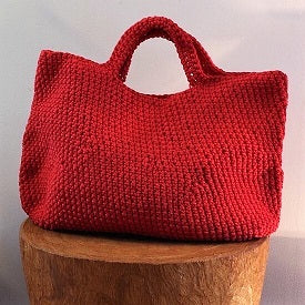 Handmadeハンドバック RED