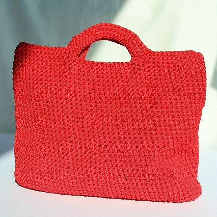Handmadeハンドバック RED