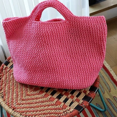 Handmadeハンドバック Pink